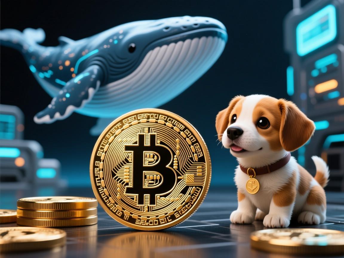 多少个狗狗币换一个比特币 加密世界的巨鲸与萌犬价值对话