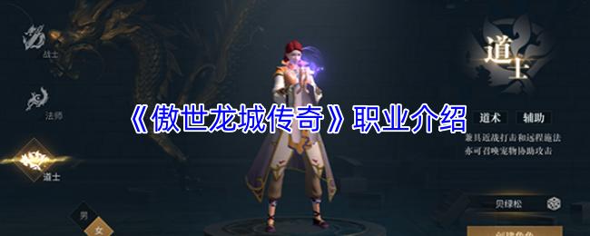 傲世龙城传奇 职业介绍