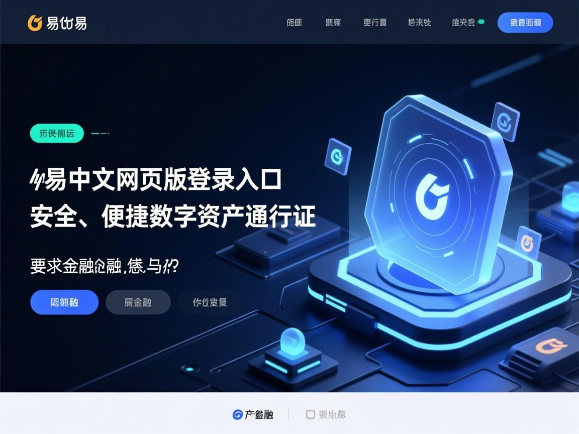 欧易中文网页版登录入口，安全、便捷的数字资产通行证