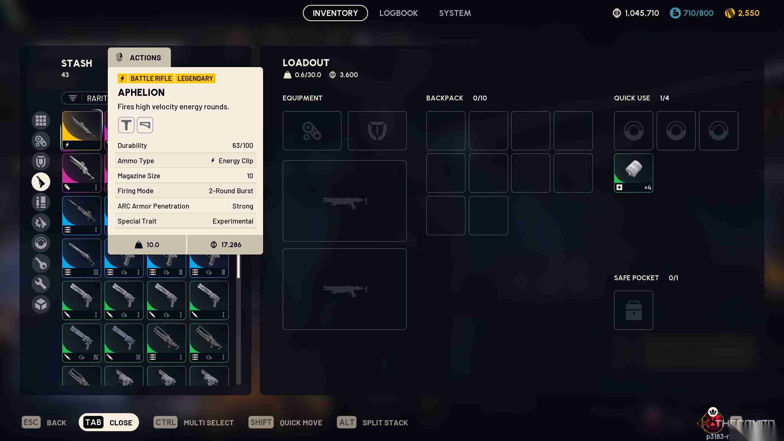 弧光突袭 PvE 最佳武器推荐