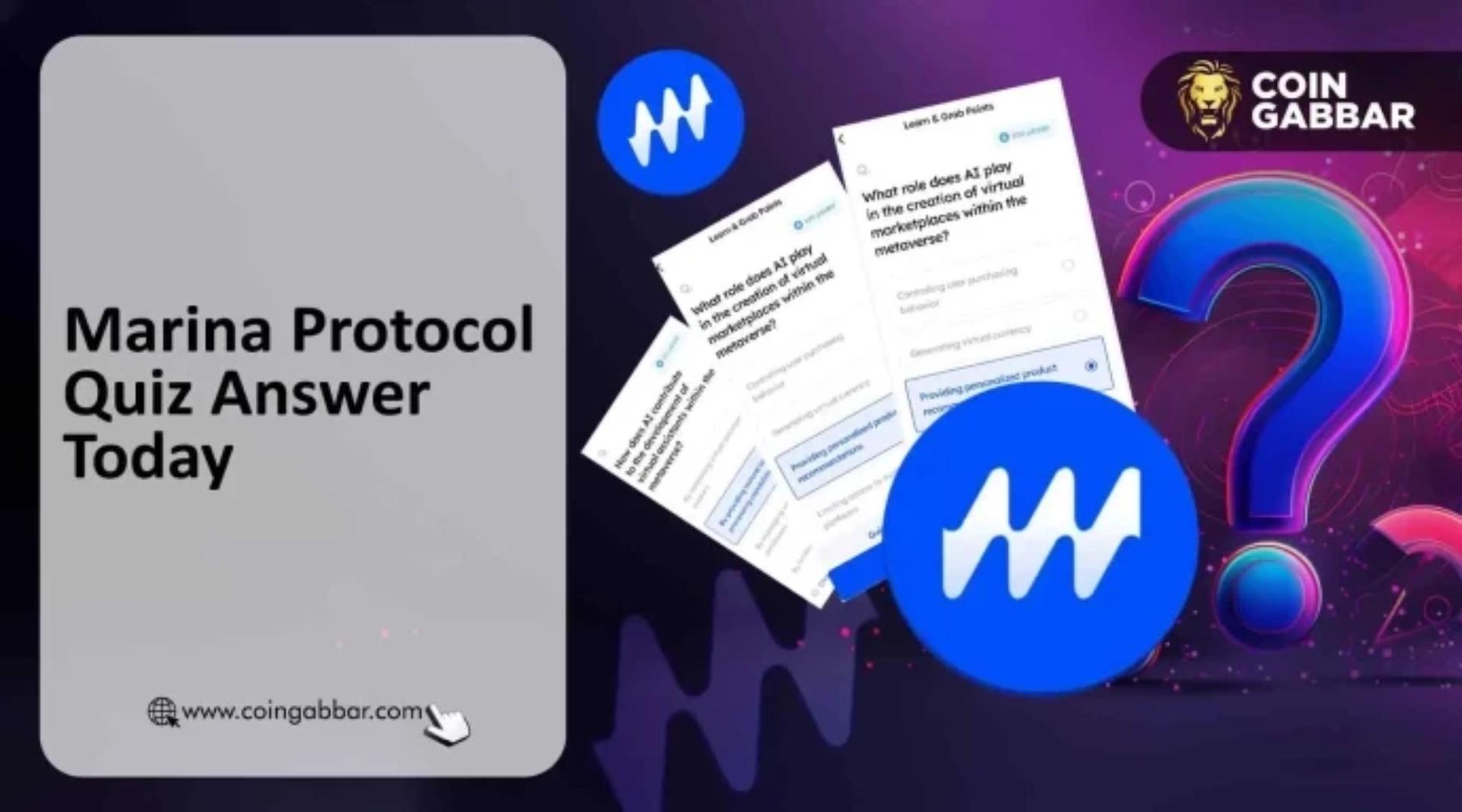 Marina Protocol每日问答（2026年1月11日）：赢取金币