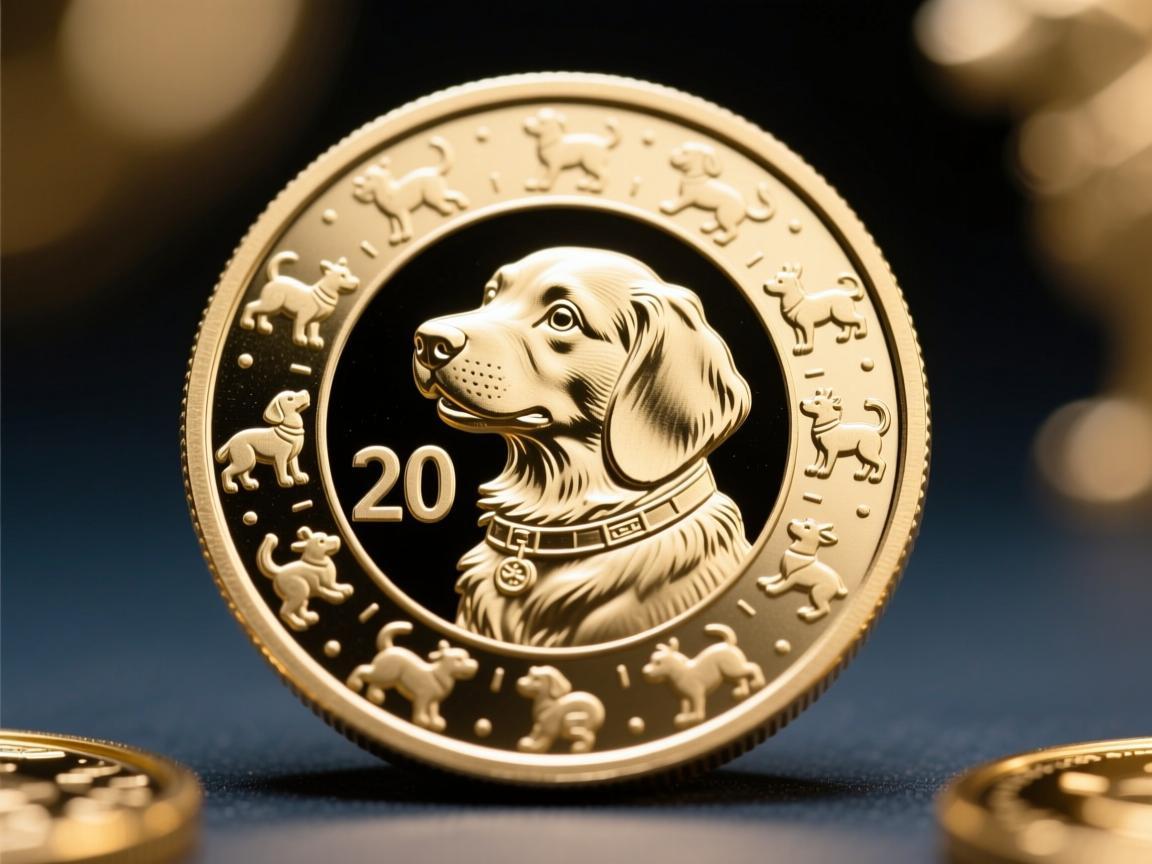 十二生肖狗狗纪念币，方寸之间的忠诚印记