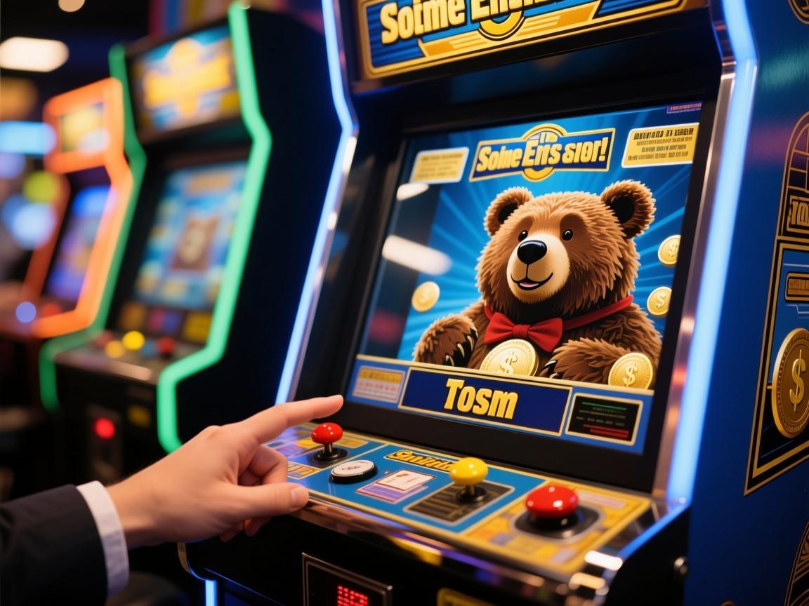 金州安盛汤姆熊推币机，一场指尖与幸运的博弈