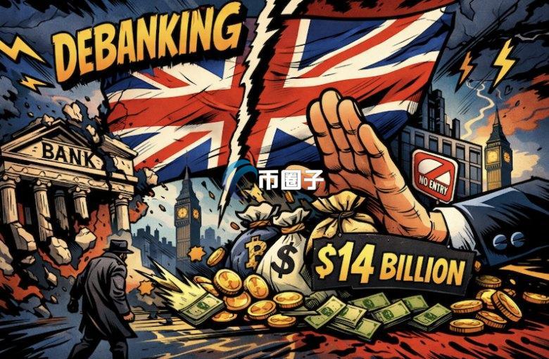 UKCBC：英国主要银行对加密货币交易所资金往来设限！拒绝金额约10亿英镑