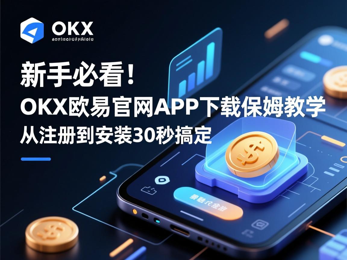 新手必看！OKX欧易官网APP下载保姆教学，从注册到安装30秒搞定
