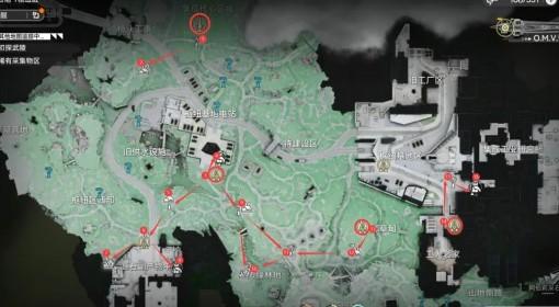 明日方舟：终末地 四号谷地滑索架点参考