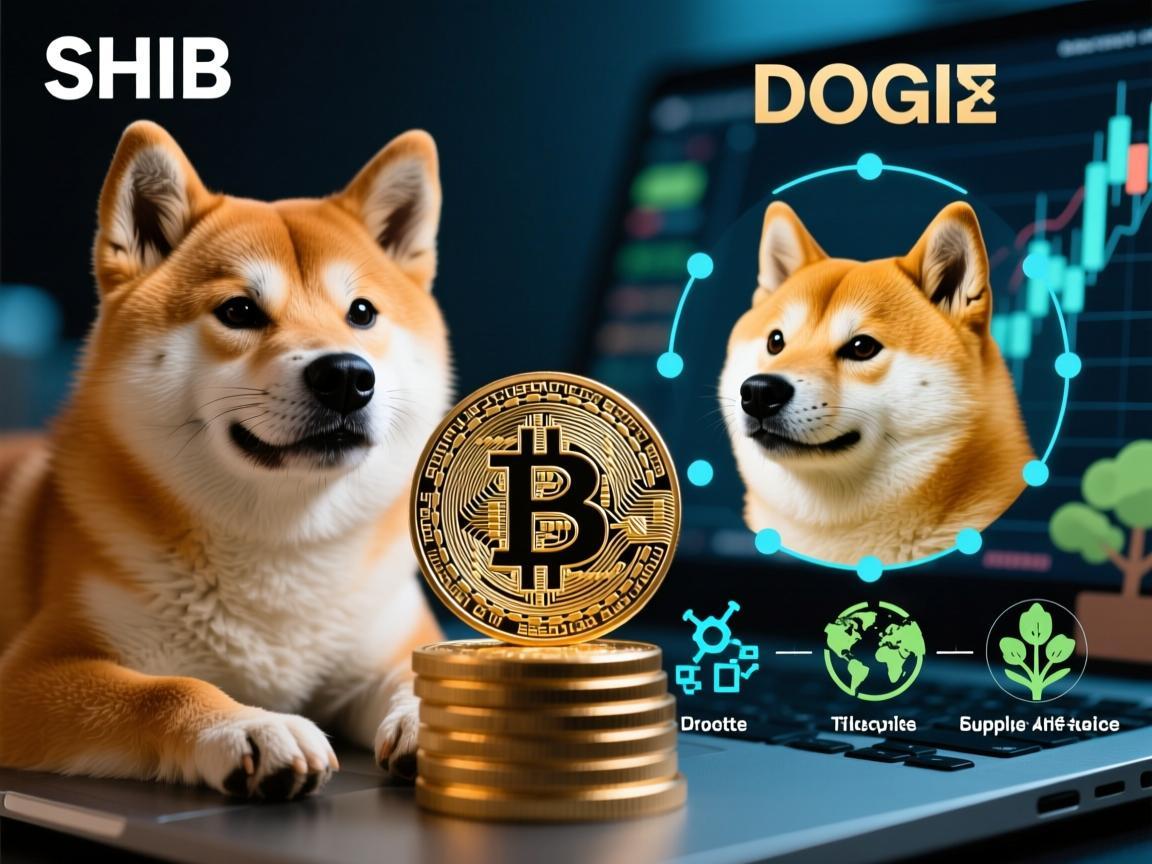 这是一个关于SHIB（柴犬币）和DOGE（狗狗币）区别的深度分析文章，字数超过300字，涵盖了起源、机制、供应量和生态等关键点