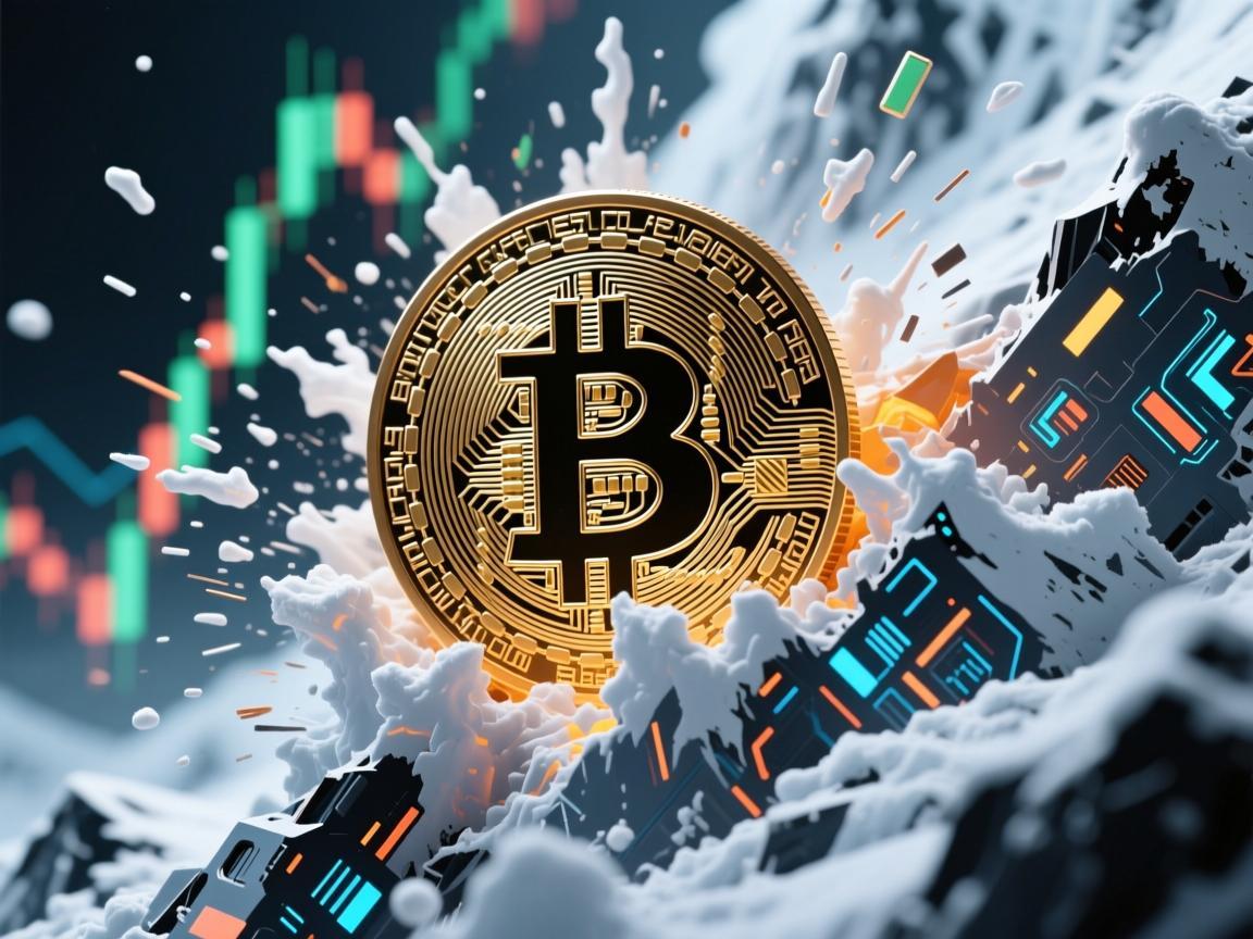 比特币价格或面临雪崩，多重风险叠加下的剧烈震荡