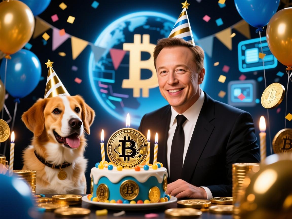 狗狗币与马斯克生日，一场加密世界的狂欢式祝福