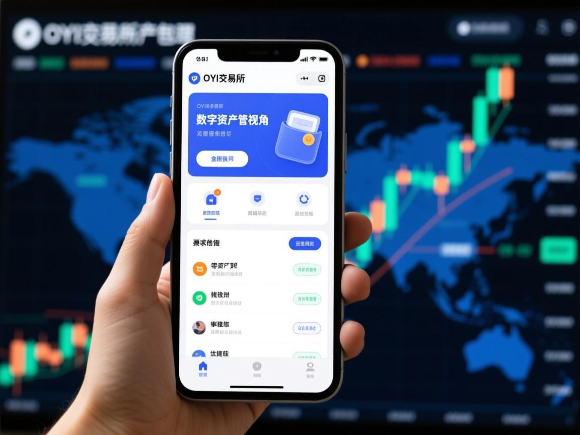 OYI交易所与钱包截图，数字资产管理的双重视角