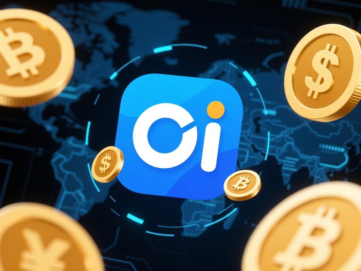 oyi交易所app图标，数字资产世界的视觉名片