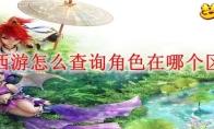 梦幻西游怎么查询角色在哪个区2026