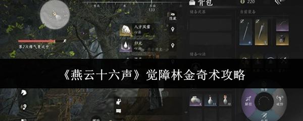 燕云十六声 觉障林金奇术攻略