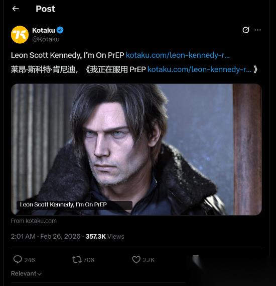 生化危机9里昂外貌争议引发跨文化叙事伦理讨论