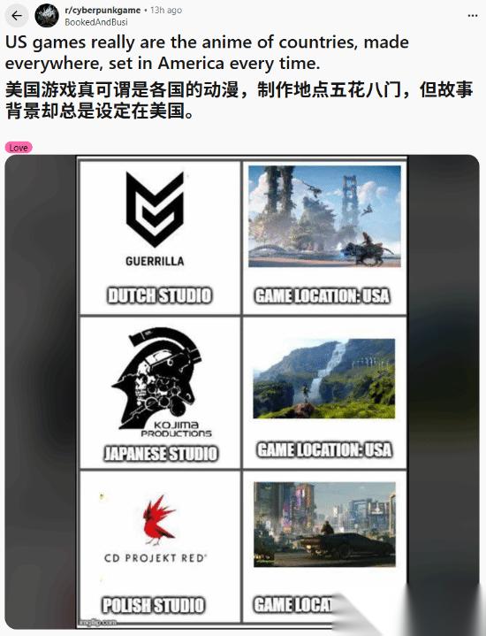 为何3A大作背景都设定在美国 玩家讨论炸开锅