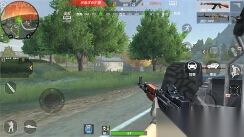 CF手游荒岛特训沙暴逃离心得 沙暴应对方法