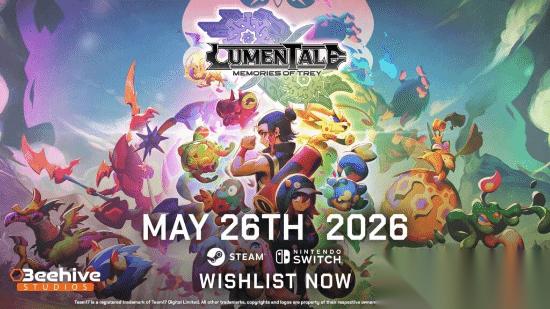 Team17抓宠RPG LumenTale 即将上线 定档5月27日 主打类宝可梦玩法