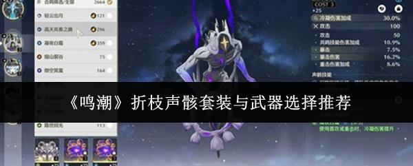 鸣潮 折枝声骸套装与武器选择推荐