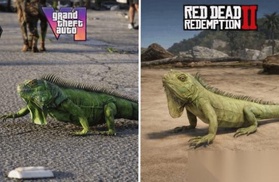 GTA6 超逼真细节引大争议 连蜥蜴都这么真 有必要吗