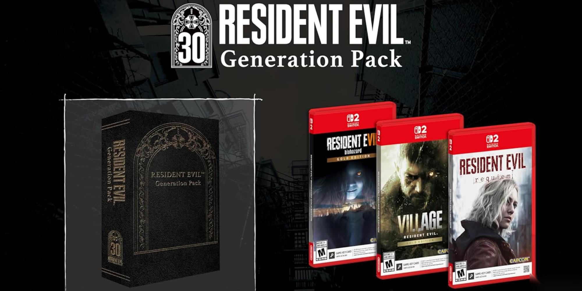 Resident Evil Generation Pack 下架后仍可在Switch 2上获取