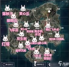 和平精英海岛打卡点都在哪汇总