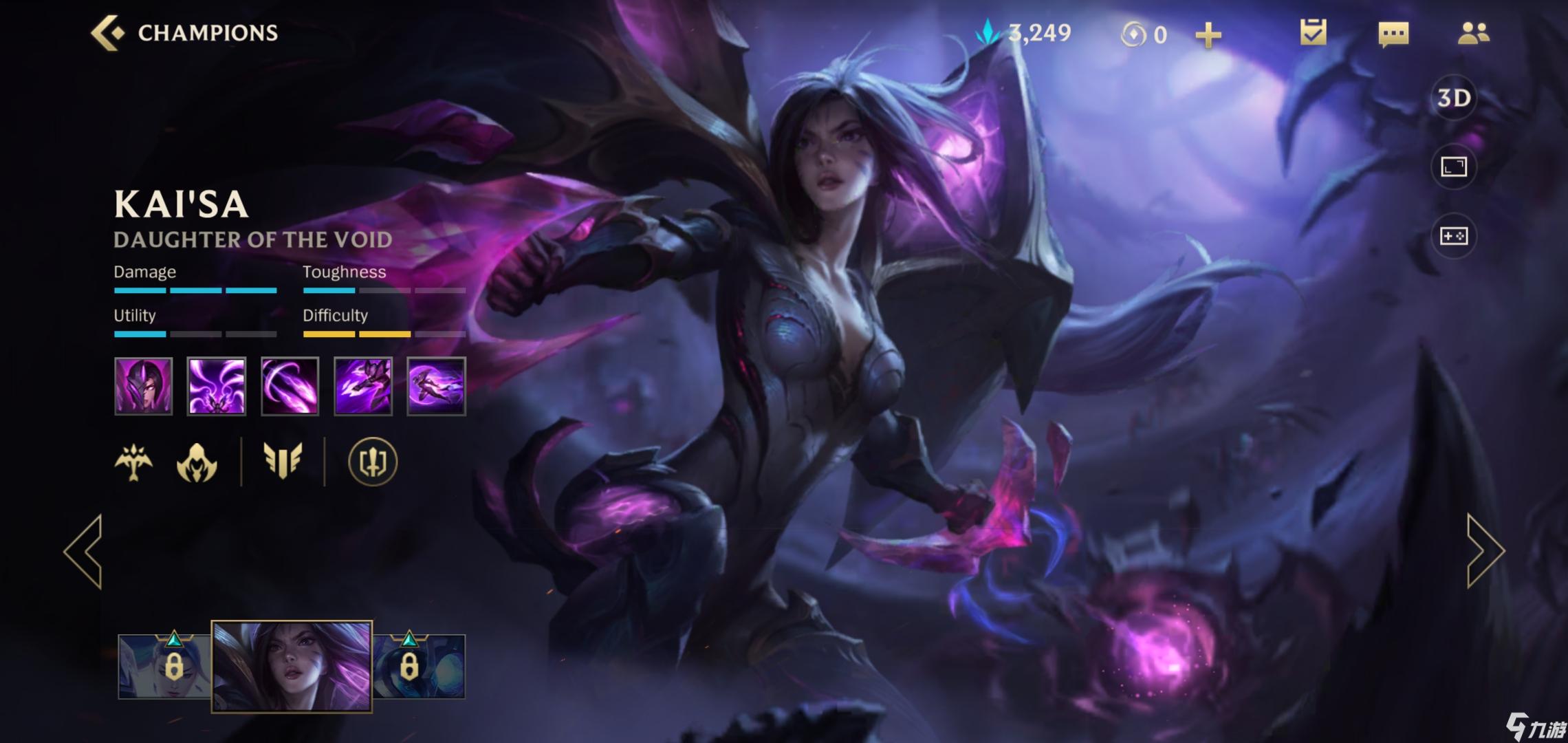 英雄联盟手游卡莎有什么技能_lol手游卡莎技能一览