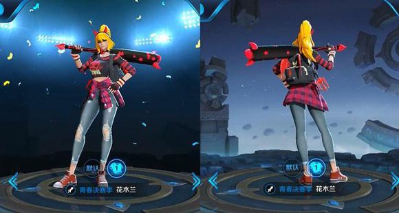 王者荣耀花木兰星元皮肤红色小恶魔图片特效预览-花木兰星元皮肤特效哪个好看