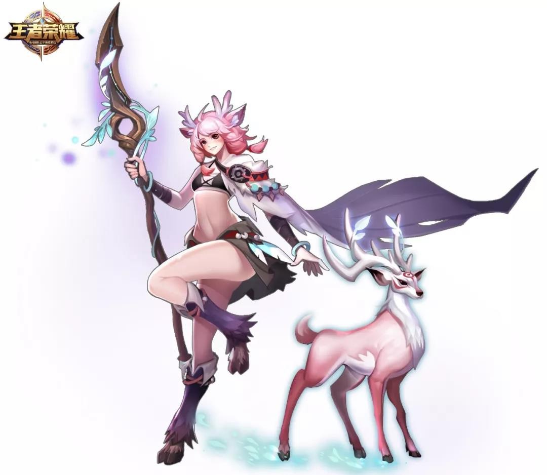 王者荣耀新英雄瑶图片预览-可爱的萌小鹿