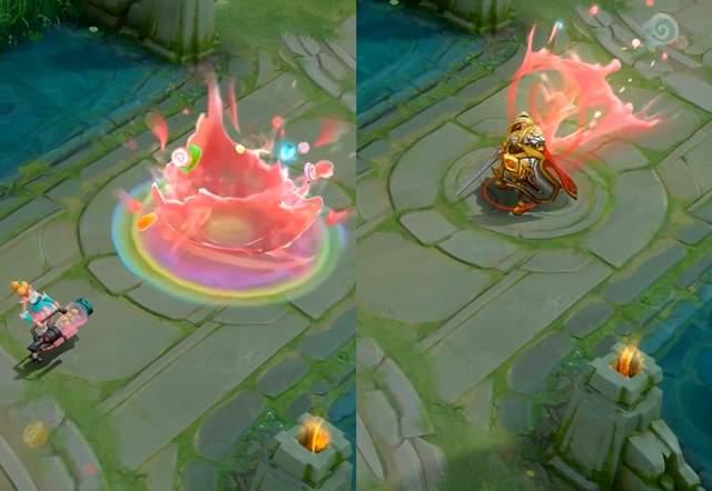 王者荣耀孙尚香水果甜心皮肤优化！堪称新皮肤-孙尚香水果甜心优化后的样子