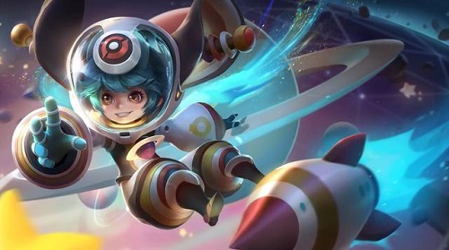 王者荣耀李元芳银河之约特效图片-李元芳银河之约皮肤特效视频