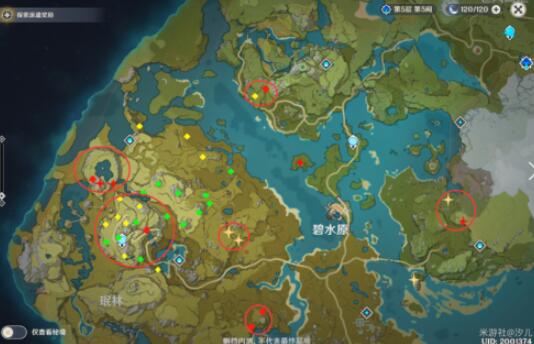 原神白铁矿采集点一览-原神白铁矿采集位置