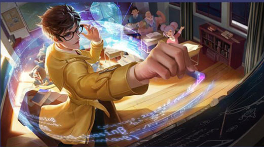 王者荣耀诸葛亮黄金分割率皮肤动态特效图一览-王者荣耀诸葛亮黄金分割率皮肤动态特效图一览游戏