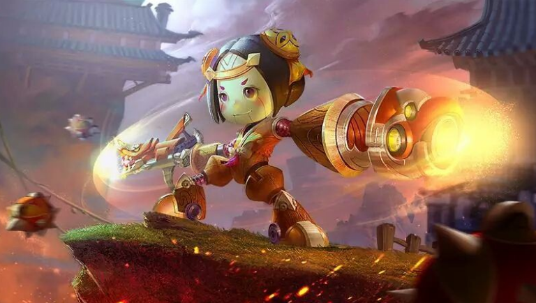 王者荣耀鲁班七号暴击30000出装-坦克都很害怕