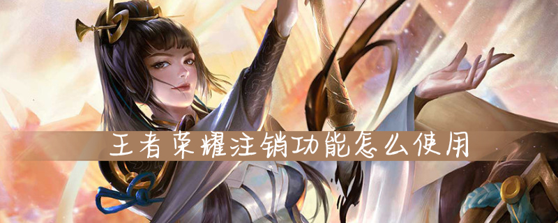 王者荣耀注销功能-王者荣耀注销功能维护中