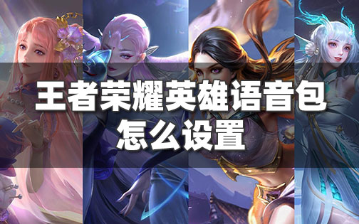 王者荣耀语音包在哪里设置-王者荣耀语音包怎么设置