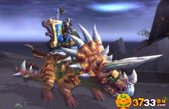 恐角龙怎么抓_魔兽世界怎么驯服恐角龙