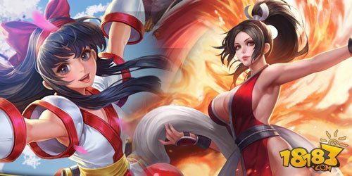 不知火舞与娜可露露污