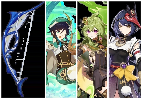 原神咸鱼弓适合什么角色-原神竭泽适合角色推荐