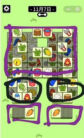 羊了个羊11.7关卡怎么过-羊了个羊11月7日每日一关通关流程