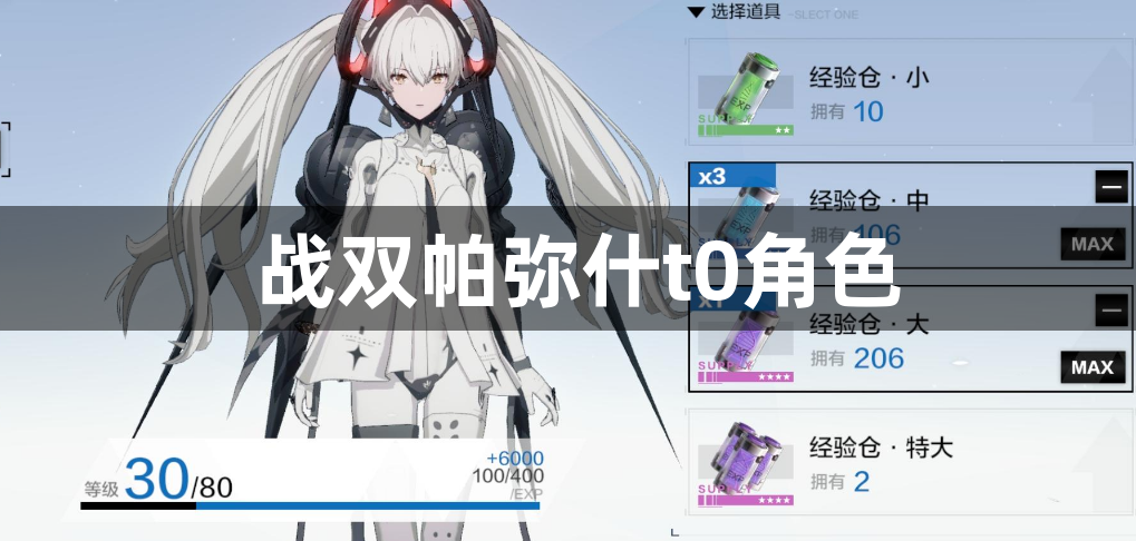 战双帕弥什t0角色-角色梯度排行榜