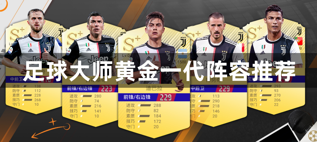 足球大师黄金一代阵容推荐-最佳阵容推荐攻略